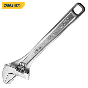 Deli Light Handle Dual-Purpose Adjustable Wrench 12inch Adjustable Wrench Adjustable Wrench Pipe Wrench Dl120112