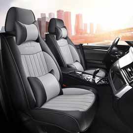 2025款四季通用全包围汽车座垫纳帕皮座椅套座套车套专供跨境热销