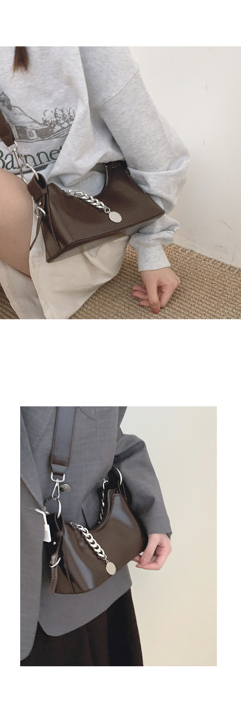 Women's Small Square Chain Crossbody Bag For Women Elegant Style_voghion.com