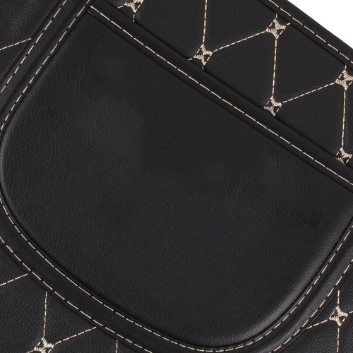 Cross-border supply car interior supplies half pack leather storage anti-dirty anti-wear pad rear seat back anti-kick pad