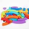 Rainbow brainteaser, wooden constructor, toy, wholesale