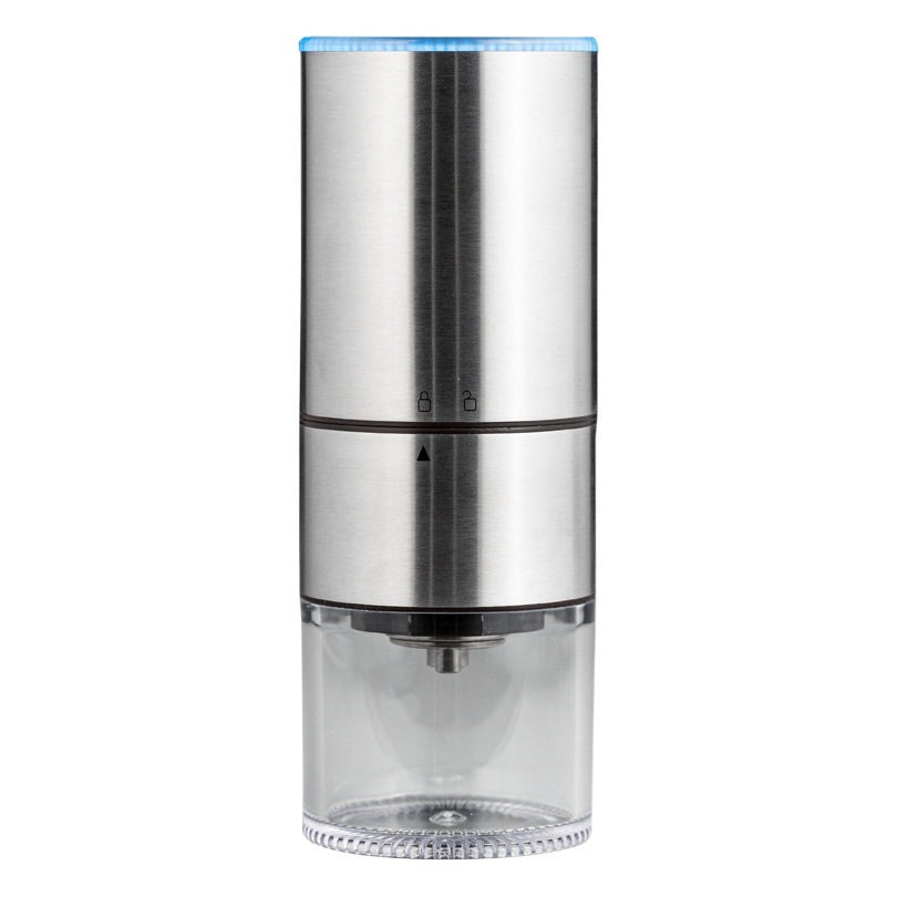 Molino de café con afilador de núcleo de acero inoxidable eléctrico transfronterizo 420