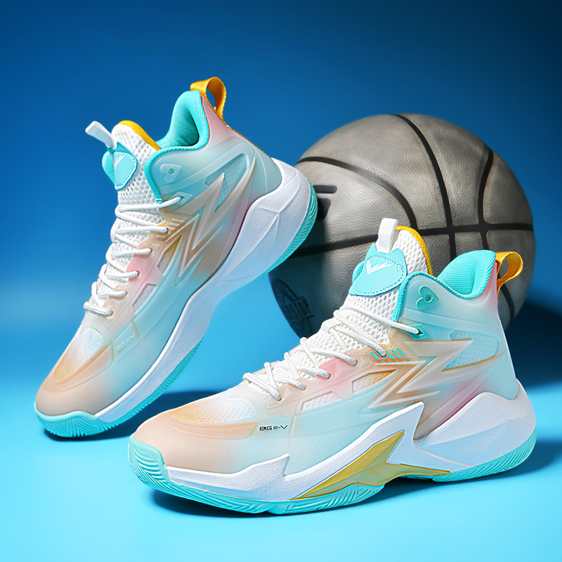 Otoño nuevos zapatos de baloncesto de malla hombre bajo zapatos de entrenamiento de entrenamiento para estudiantes juveniles zapatos de entrenamiento indoor y outdoor
