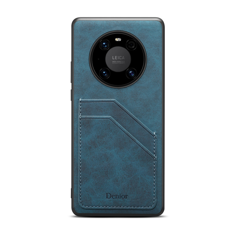 Suitable for Huawei P70Ultra Retro Leather Case Mobile Phone Case Mate60Pro Dual Card Slot P60 Fashion 50 Protective Case Suitable for Huawei P70Ultra Retro Leather Case Mobile Phone Case Mate60Pro Dual Card Slot P60 Fashion 50 Protective Case