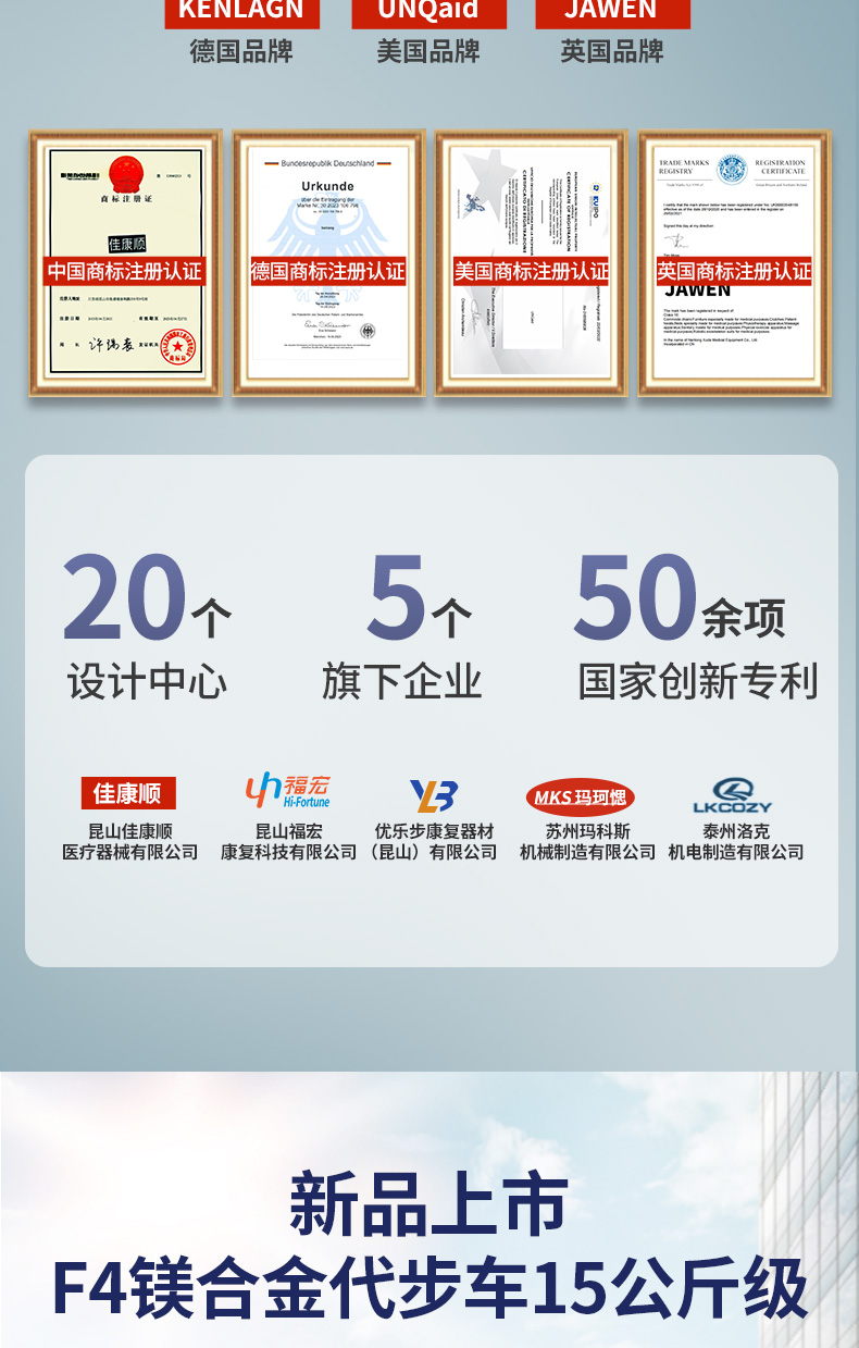 Jiankangshun Elderly Sedder Lightweight Folding Elderly Car Four-wheel Electric Vehicle Intelligent Moped Travel on the Plane