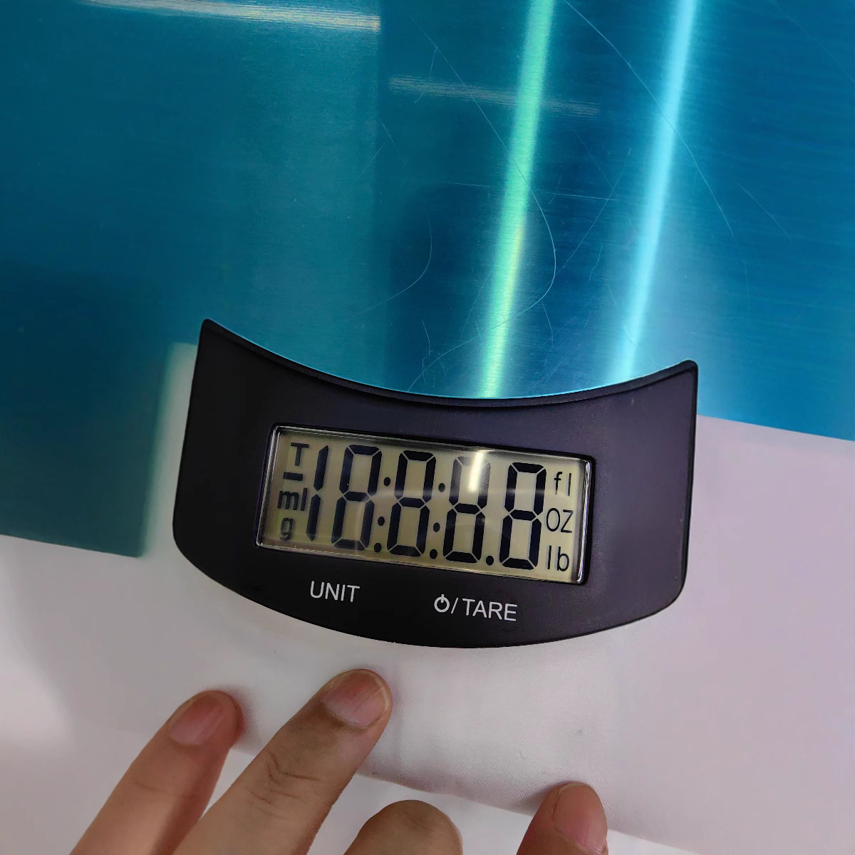 2024 comercio exterior báscula de cocina electrónica doméstica báscula de cocina circular báscula electrónica doméstica pantalla LCD móvil