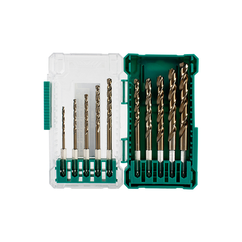 10PCS 육각 손잡이 코발트 세트(녹색)