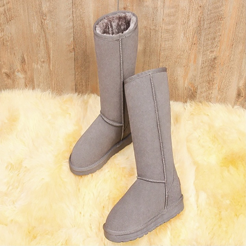 Damen-Kampfstiefel, Leder, Wildleder, Bohemian-Stil, Vintage-Stil, niedriger Absatz, quadratische Zehenpartie, runde Zehenpartie, Schnürung, Slip-on-Stiefel für Büro, formelle Veranstaltungen, Stiefel_voghion.com