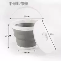 Foldable handheld universal bucket for traveling