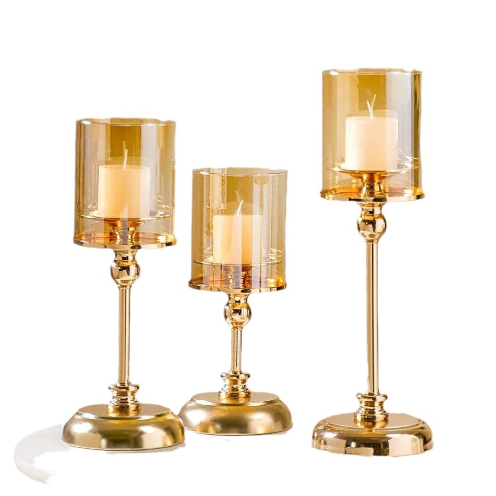 Vintage cena vela vela candelabro estilo europeo casero nórdico decoración lujosa mesa de comedor candelabro retro