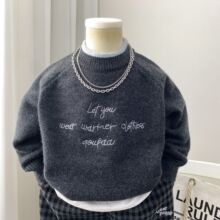 ��ͯë���ﶬ2025�¿ͯᘿ�������װ�ɫ�A�I��ͯСͯ�к�����