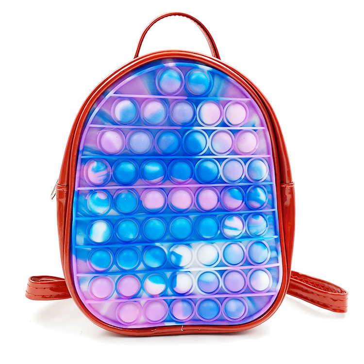 Bubble Music Children's Schoolbag Decompression Educational Toy Bag display picture 5