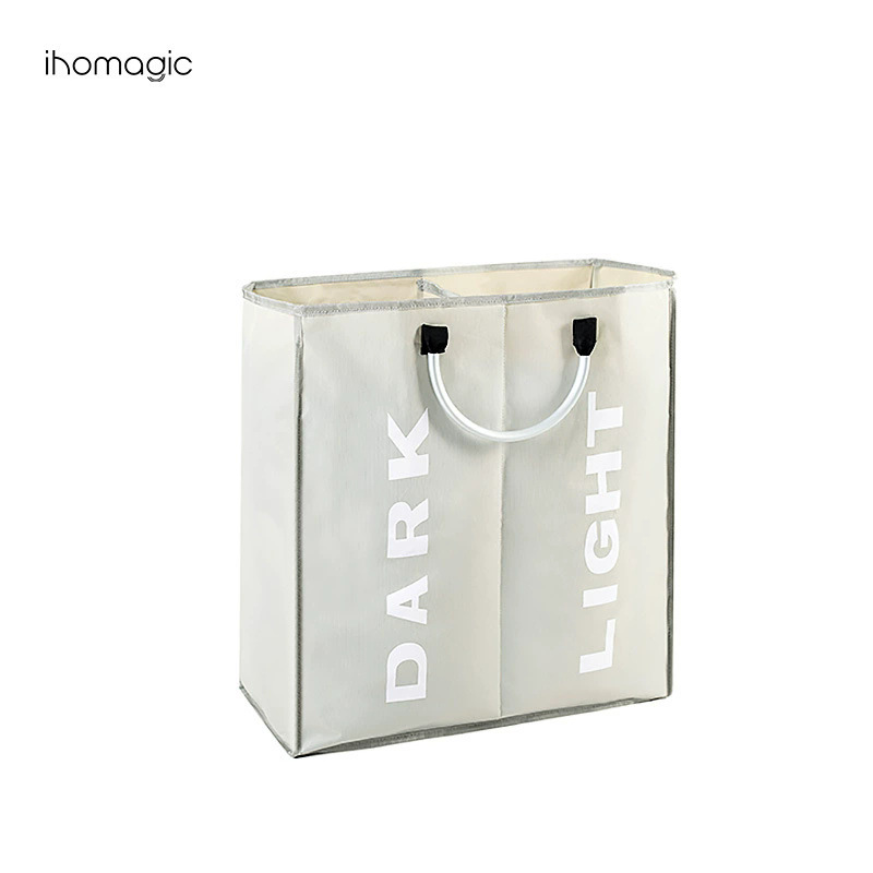 Tela Oxford, cambio de ropa, almacenamiento de ropa, canasta de ropa sucia, bolsa de almacenamiento plegable portátil, bolsa de almacenamiento de acabado simple