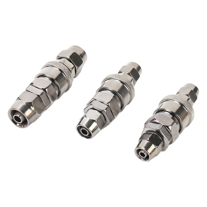 空気圧プラスチック鋼亜光c式セルフロック高速継手エアガン風管エアポンプ分路エアコンプレッサ二三方