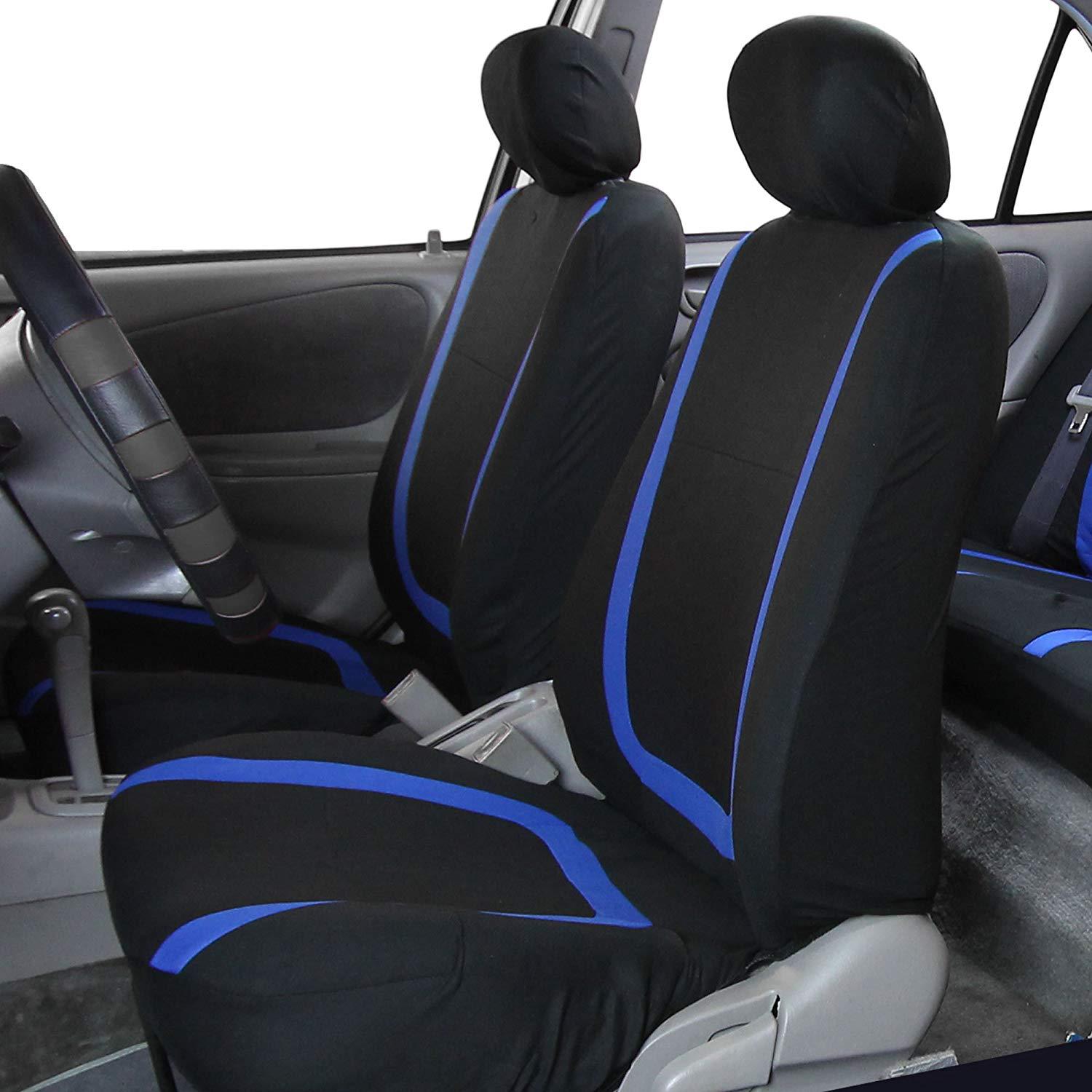 General Motors Five-Seater Polyester Fiber Patchwork Car Seat Covers for Export to Russia, Mexico, and the United States