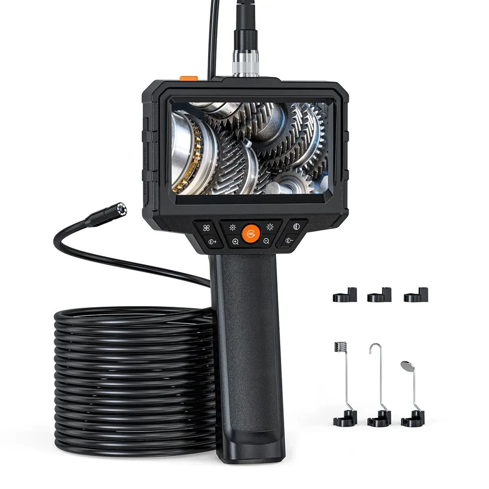 Трансграничная горячая Распродажа HD промышленный эндоскоп 4,3-дюймовый дисплей труба автомобильный инструмент для обнаружения ремонта нагара