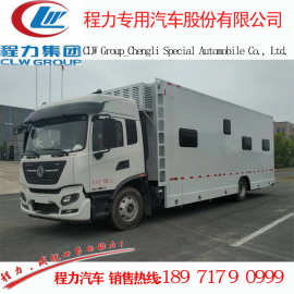 东风天锦餐车价格 程力牌CL5160XCC6BZ型餐车厂家 图片 内部结构