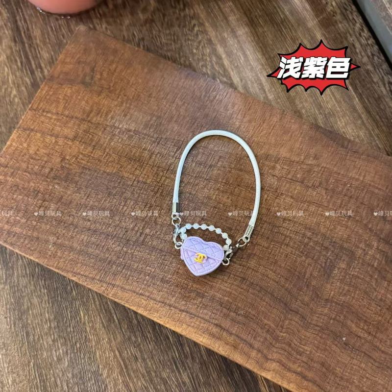 新款dollhouse娃娃屋公仔挂件立体树脂DIY饰品迷你斜跨小香包包|undefined