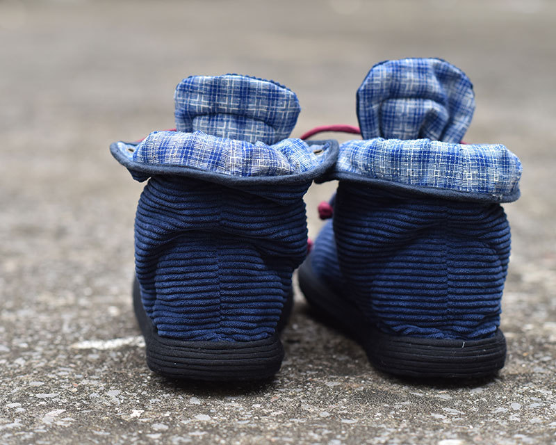 Genuine winter keep warm espadrilles with shoelaces