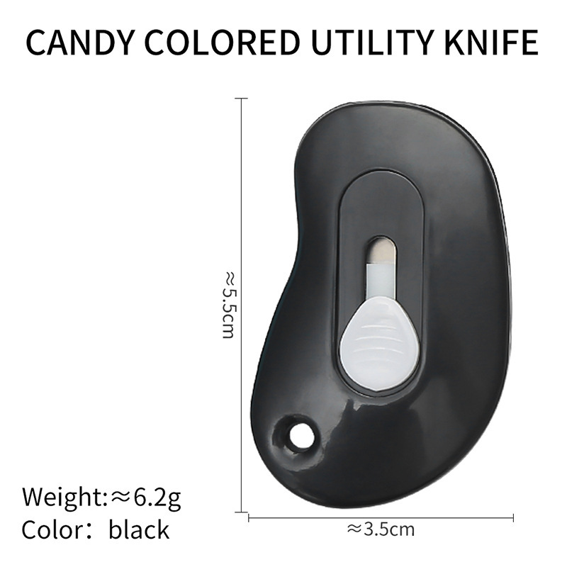 Cuchillo pequeño simple Mini cuchillo portátil Papel de corte de oficina Cuchillo de uso general para abrir Cuchillo expreso