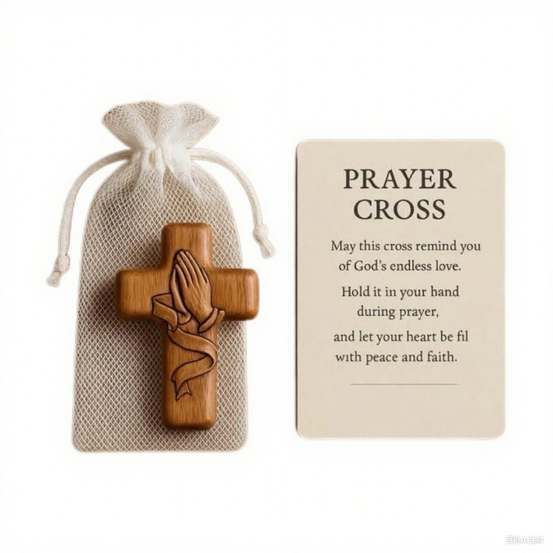 跨境新品 Prayer Cross Gift 祈祷十字架礼物|undefined