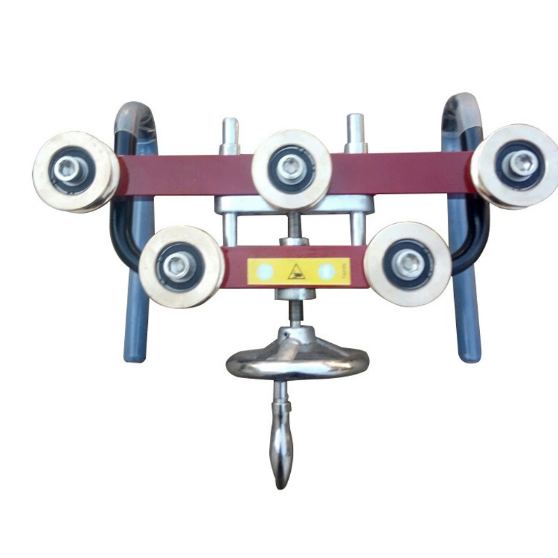 Выпрямитель контактной проволоки, диапазон выпрямления 85-150 мм², машина для выпрямления контактной проволоки, пятиколесный выпрямитель контактной проволоки