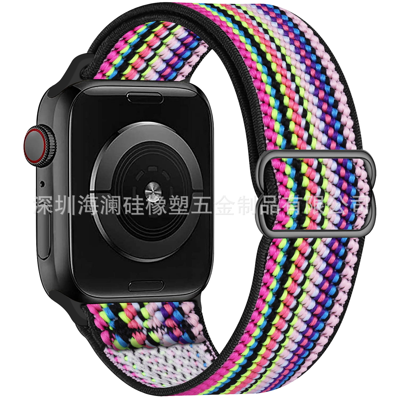 Adecuado para Apple correa de reloj iwatch8 Apple correa de reloj hebilla elástica correa de reloj de nylon