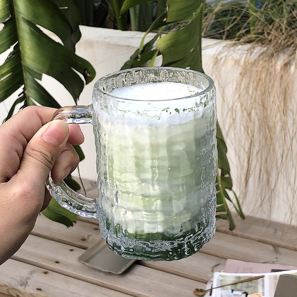 Handle for home use with glass