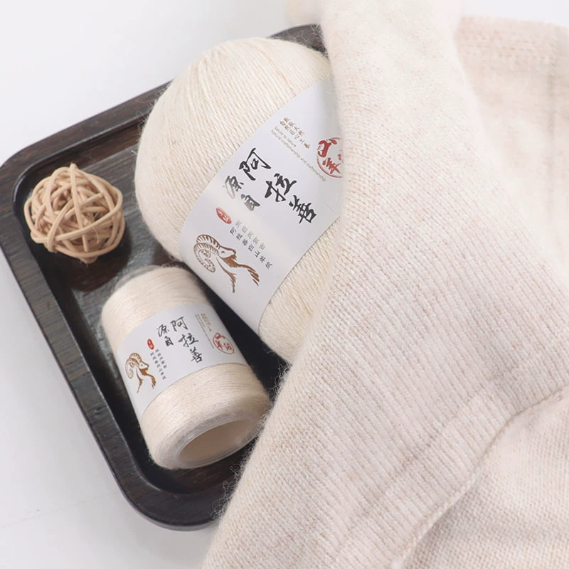 阿拉善 кашемировая шерстяная ткань детский шарф handmade, связанный свитер