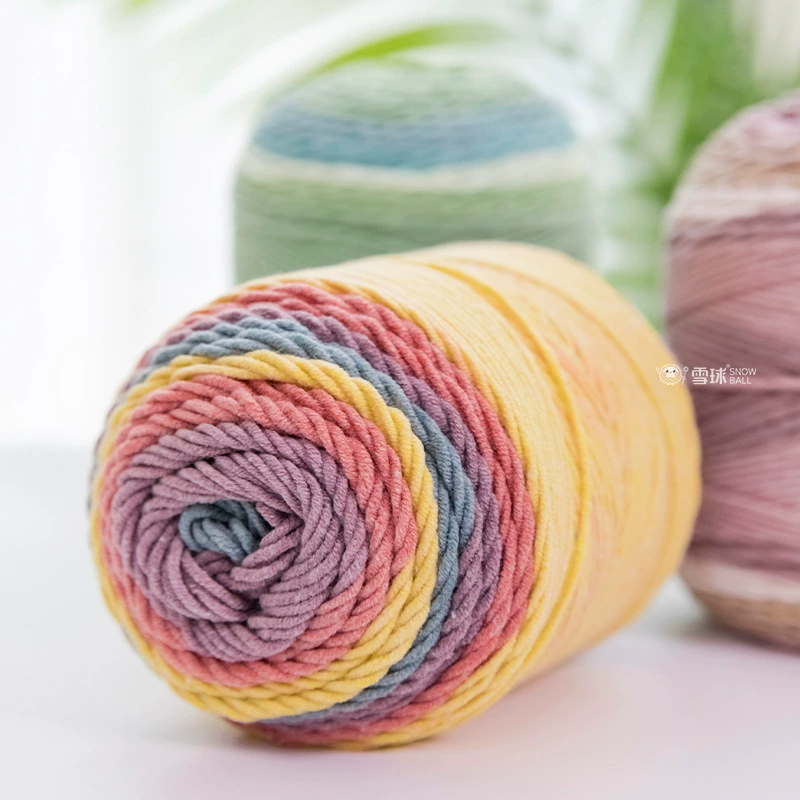 Снежок Rainbow тканая кукла ручной работы, подушка, одеяло, сумка, шарф, вязать самостоятельно