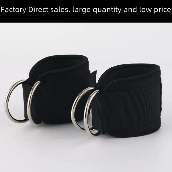 Fitness Foot Ring Ankle Buckle Leg Muscle Trainer Hip Training Leg Strap Hook Leg Gantry Frame Pull Rope Accessories
