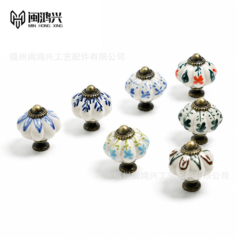 Ручка керамическая Min Hongxing рисунок 001