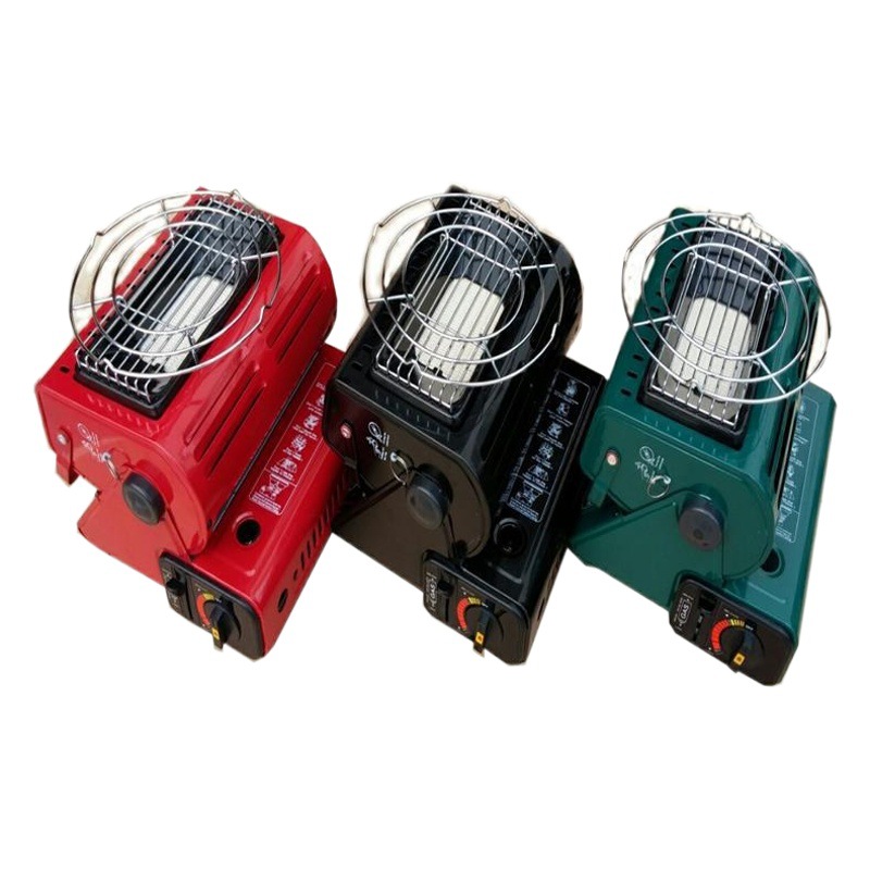 Al aire libre interior portátil de doble uso calentador coche pesca camping gas calentador gas