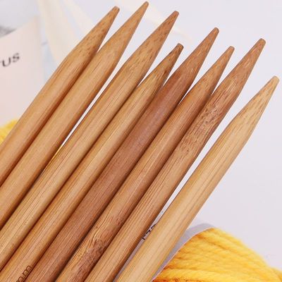 Knitting needles Knitting needles Carbonize Bamboo needle 36/25 centimeter Straight needle weave scarf Hat sweater Wool