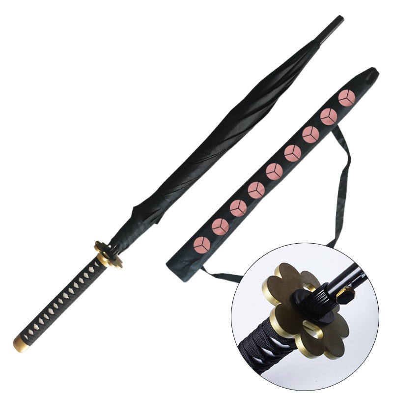 Anime Umbrella Knife Sauron One Piece Umbrella Metal Ghost Cher Knife Umbrella cosplay Sword Weapon Props Umbrella