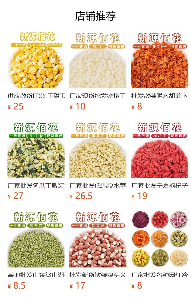 Dried Winter Melon Cubes (Benincasa hispida) — Low-Temperature Dried Fruit Tea Ingredient, 500g overview