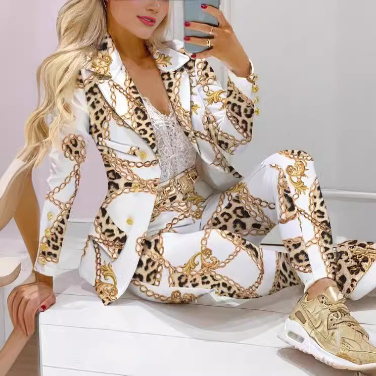 Wish Amazon's Example New Casual Fashion Suit Women's Suit Suit