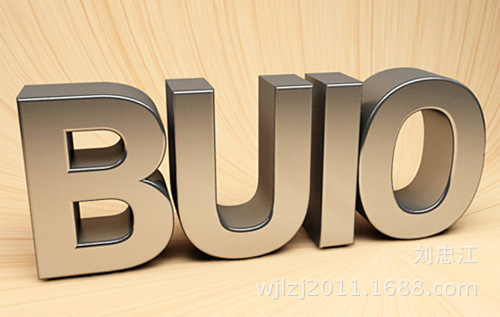 （厂家直销）  不锈钢立体字  精工不锈钢字   钛金字  镀钛字