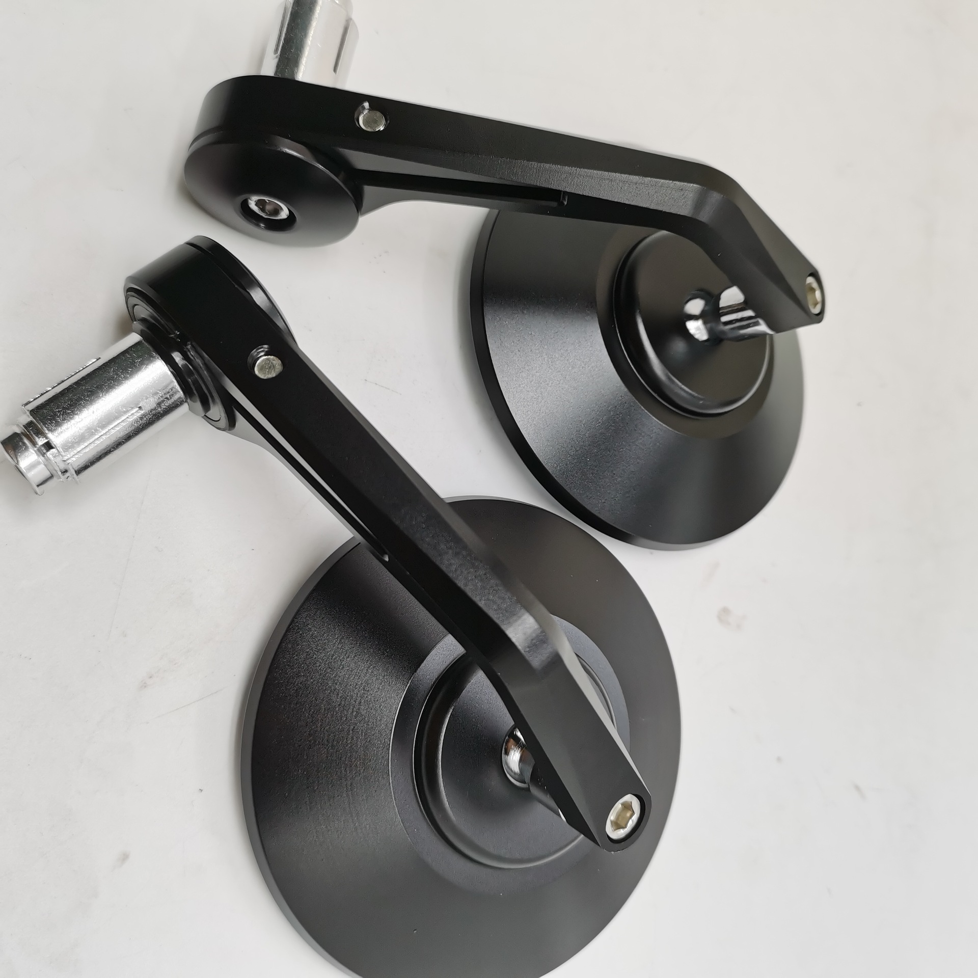 Enlarged CNC all-aluminum hand mirror Electric Car Rearview Mirror modified accessories reflector modified car mirror motorcycle