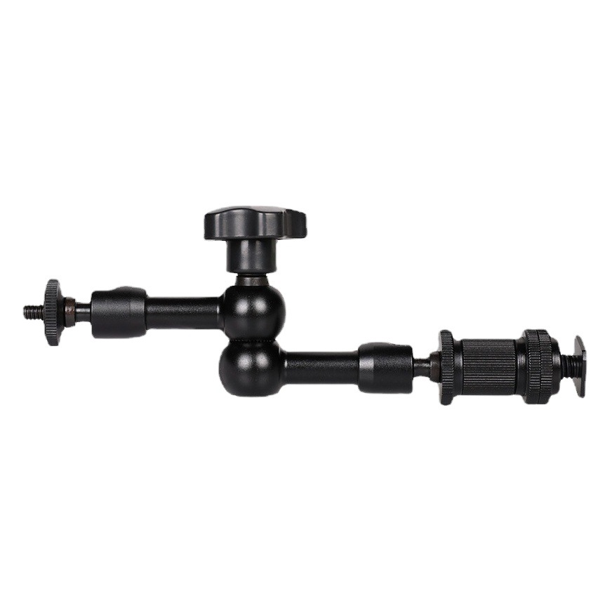 Venta caliente Cámara SLR LCD soporte universal cámara de metal soporte en voladizo 11 pulgadas brazo mágico mano extraña