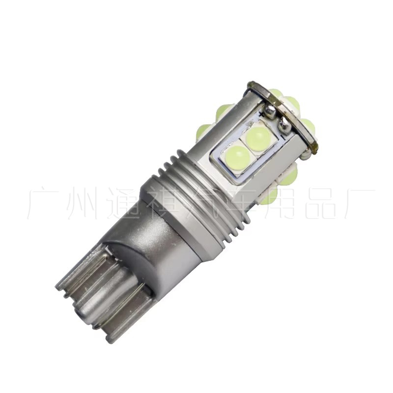 Cross-Border New High-Brightness Automotive Led Light T10 3030 11-Light Decoding Width Indicator Bulb Turn Signal Tail Light Reading Light