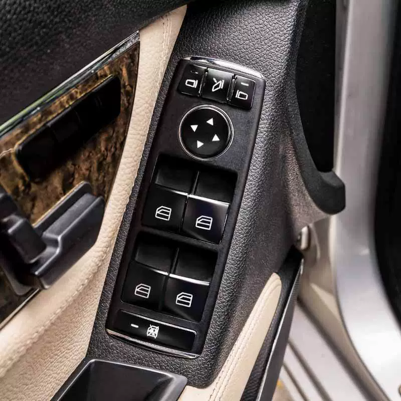 Mercedes-Benz GLK300 интерьер GLA200 CLA E260 W204 C180 Рулевое колесо модифицированная наклейка с наклейкой для литейных окон