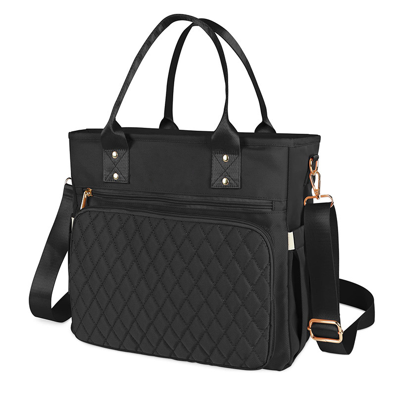 Bolsa de mano de venta caliente bolsa de almuerzo de aislamiento de nylon caja de almuerzo de aislamiento de fugas bolsa de mano con bolsa de almacenamiento