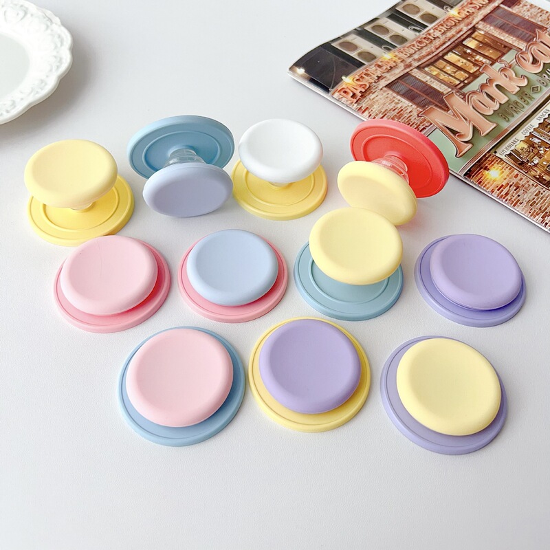 新商品の純色のキャンディー色のつや消し円のシリカゲルに適用されています。|undefined