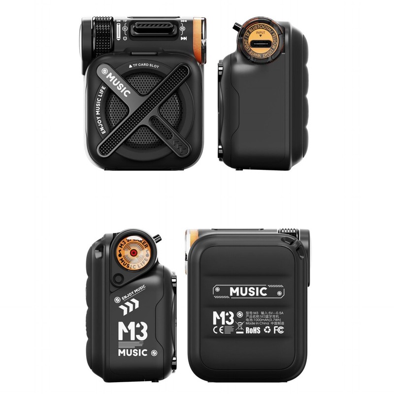 新製品 M3 Bluetooth スピーカー屋外ポータブルカード小型オーディオ TWS マルチマシンシリーズサブウーファーギフト卸売|undefined