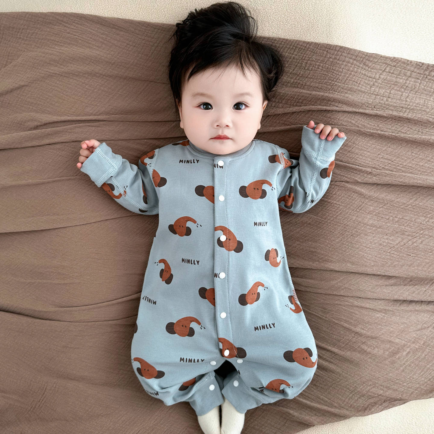 Baby Clothes, Autum Pure Cotton Bottoming Intimates, Winter Newborn Onesies, Baby Rompers, Pajamas, Autum Clothes