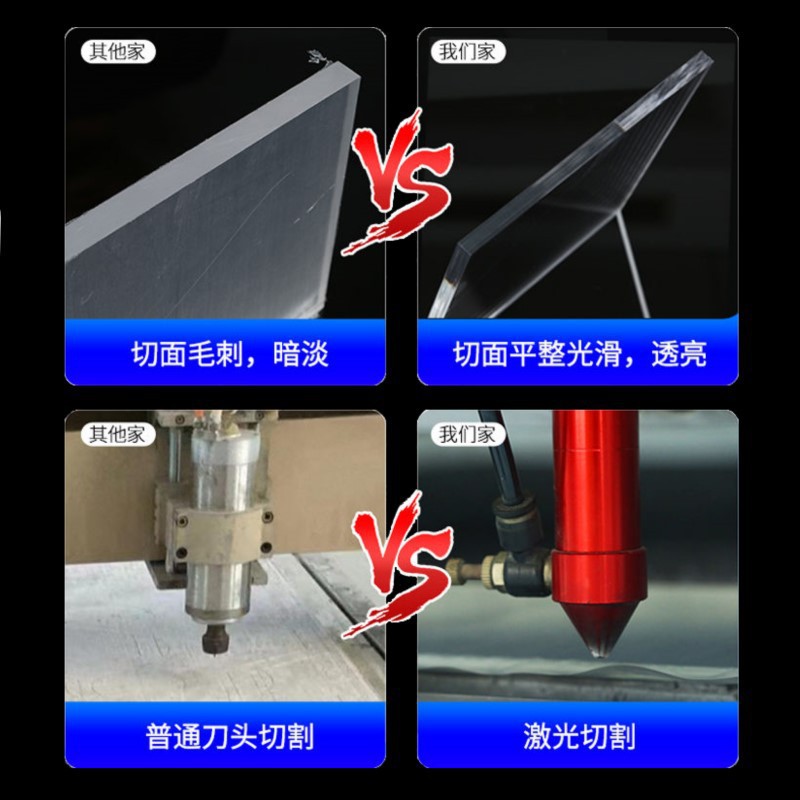 높은 투명 아크릴 판 사용자 정의 플렉시 유리 판 가공 특수 모양의 조각 레이저 절단 인쇄 아크릴 판