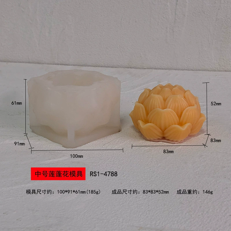 Силиконовые формы с цветочным узором, прозрачные кремово‑белые, для handmade свечей/мыл/ароматических цветов, множество форм