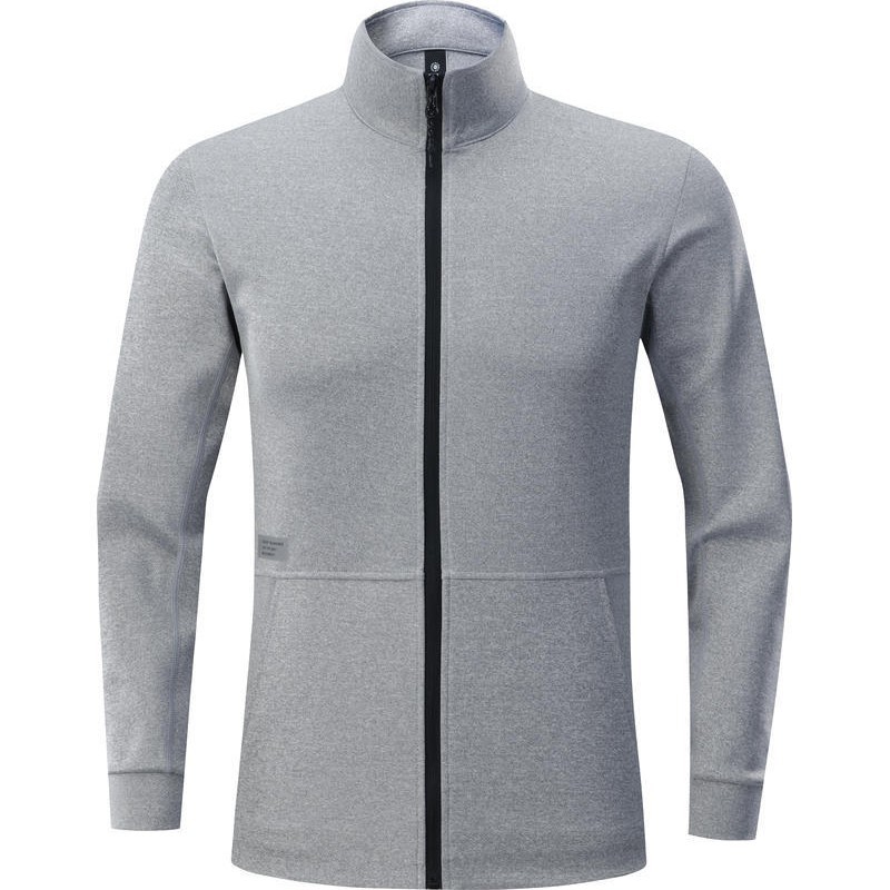 Casual de moda chaqueta deportiva de punto cautiverno invierno ropa de fitness casual suéter fútbol baloncesto bádminton alta elástica transpirable