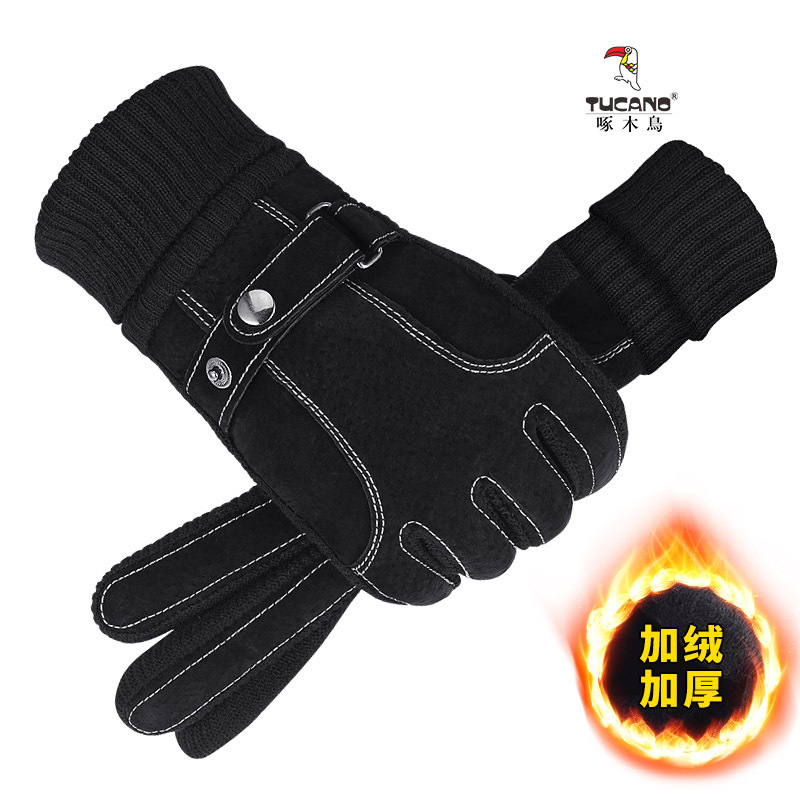 블랙 [돼지가죽장갑]